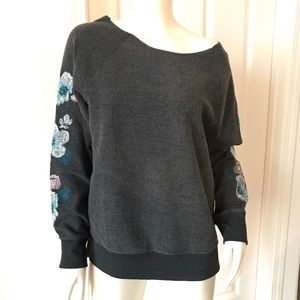 PINK Victoria’s Secret Off Shoulder Sweatshirt